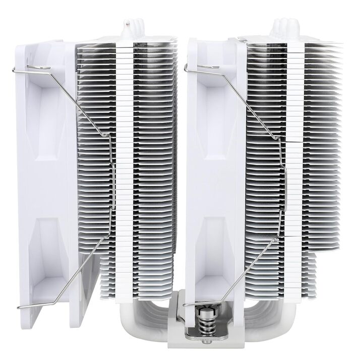 Кулер для процесора Thermalright Peerless Assassin 120 SE WHITE ARGB, двовежевий, 6 теплових трубок, для AMD AM5 та Intel LGA1851/1700, білий