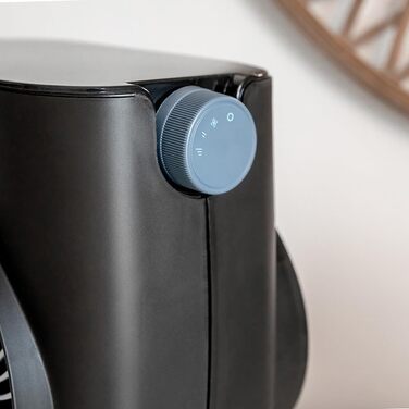 Теплова гармата Cecotec ReadyWarm 2070 Max Force, 2000 Вт, 3 режими роботи (охолодження/тепло/жар), вертикальна, чорна