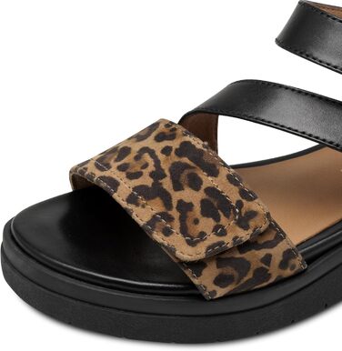 Босоніжки жіночі Tamaris 8-88705-44 Wide Fit, 37 EU, чорні Leo - широка колодка