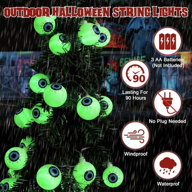 Льорочка з LED-лампами у марокканському стилі, 300 см, тепле біле світло (300 см, 20 LED)