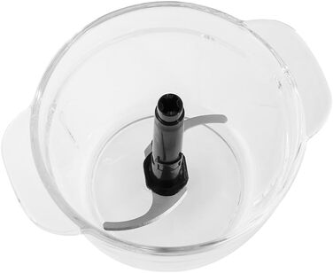 Кухонний міні-подрібнювач Russell Hobbs 27131-56, 350W, нержавіюча сталь, 1л, 2 швидкості, для овочів, фруктів, м'яса, чорний