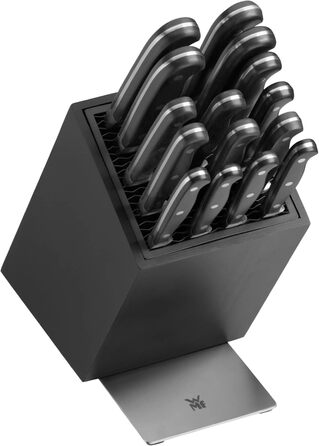 Набір для ножів WMF Flextec Cromargan, некомплектний, з нержавіючої сталі, срібний (Flextec чорний)