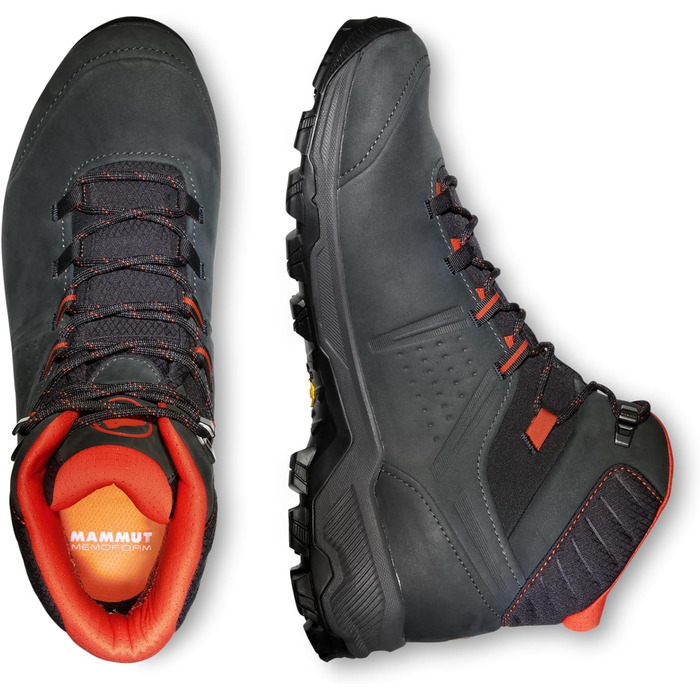 Черевики чоловічі Mammut Mercury IV Mid GTX 43 1/3 EU Black Hot Red