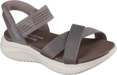 Сандалі Skechers Ultra Flex 3.0 Never Netter Hands Free Slip-ins жіночі, 42 EU, темно-бежеві