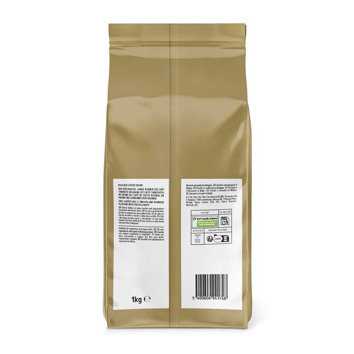 Кава в зернах Amazon Houseblend Gold, 100% Арабіка, середній обсмаження, 2 кг (2 упаковки по 1 кг)