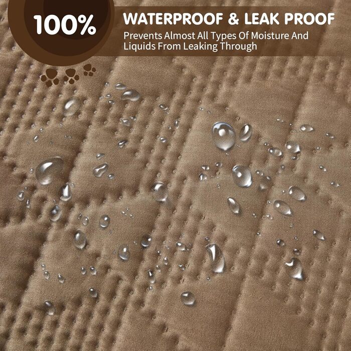 Водонепроникний килимок для собак PETCUTE 75x180 см (170x210 см), рожевий, захист дивану, антиковзаюча підстилка для собак