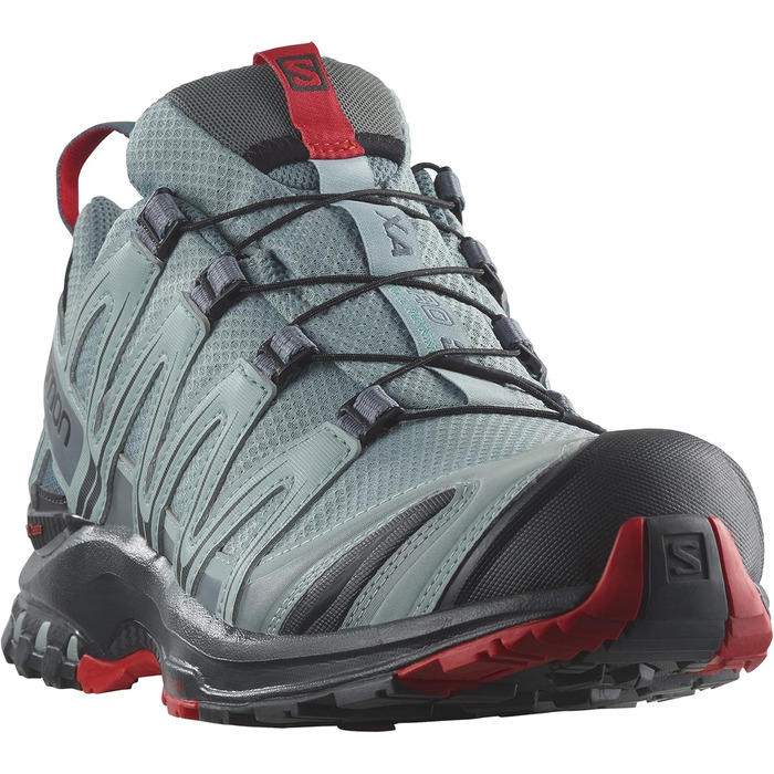 Чоловічі трекінгові черевики Salomon XA PRO 3D Gore-TEX (49 1/3 EU, чорний, Barbados Cherry)
