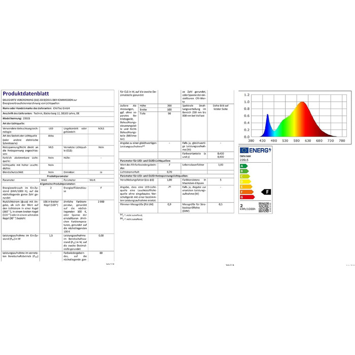 Настільний світильник акумуляторний ChiliTec 30 см LED з димером, USB зарядка, IP44, тепле світло, сенсорний вимикач (Чорний)