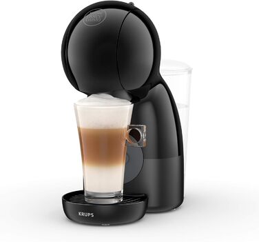 Кавомашина NESCAFÉ Dolce Gusto Piccolo XS by KRUPS, 15 бар, 0.8л резервуар, антрацит, KP1A3B