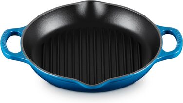 Чавунна гриль-сковорода Le Creuset Signature, квадратна, 26 см, для всіх типів плит, індукційна, 2,86 кг, колір Марсель