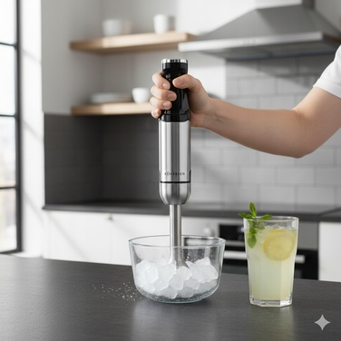 Погружний блендер Kohersen Smart 1200 Вт з таймером, подрібнювачем та вінчиком