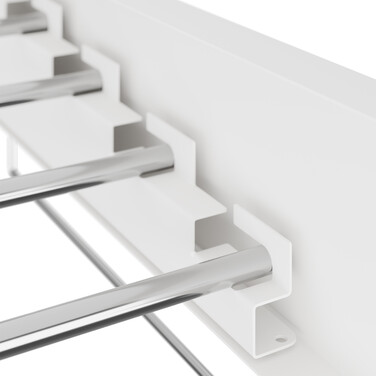 Relaxdays Wall-Mounted Clothes Rack