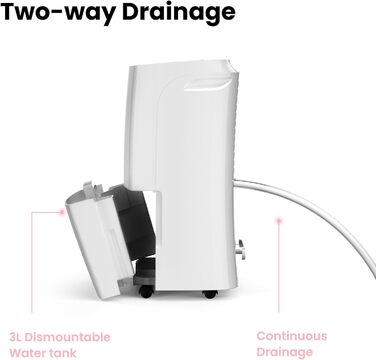 Зволожувач повітря Comfee MDDP-50DEN7 - 50л/24г, для приміщень до 100м², з таймером та великим баком