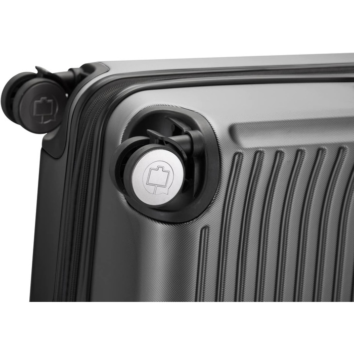 Набір валіз Hauptstadtkoffer Mitte (S+M+L) - 3 шт. (55, 68, 77 см), ABS, TSA, графітовий колір