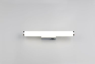 Trio Leuchten LED Bathroom Wall Light Mattimo 283274106, Metal Chrome, White Plastic, 4.3 Watt LED