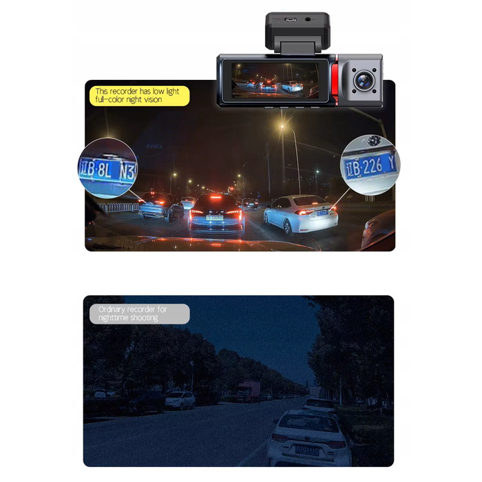 Автомобільний відеореєстратор SIM-AA-DV312 4K UHD, 170°, GPS, Wi-Fi, з акумулятором