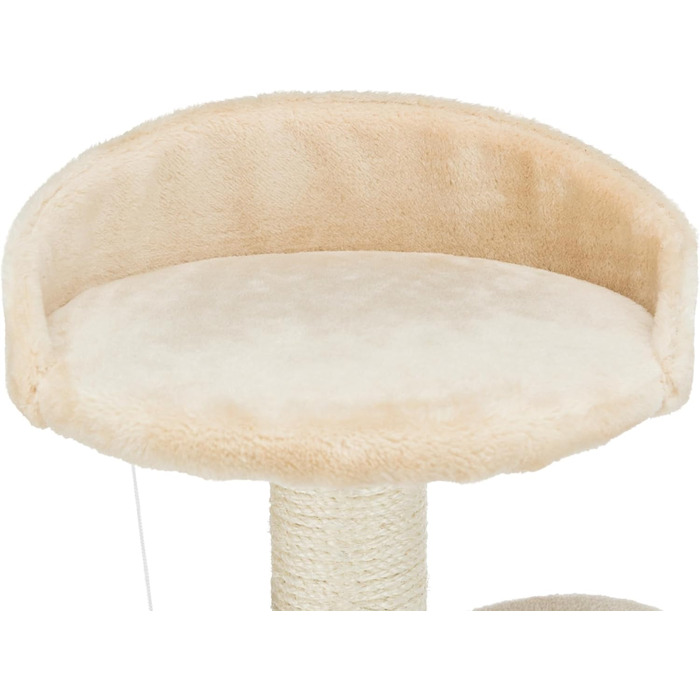 Кігтеточка TRIXIE Salamanca 138 см - багатоярусна з будиночком та лежанкою, бежева