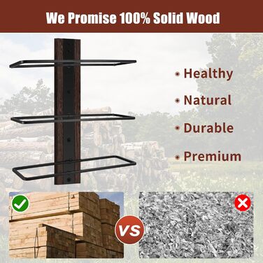 Wine Rack Bottle Rack, Wall Wine Rack for 12 Wine Bottles, Solid Wood Wine Rack Wall, Metal Wine Rack Hanging Wall Mount Wine Bottle Racks for Kitchen, Dining Room, Indoor, Black