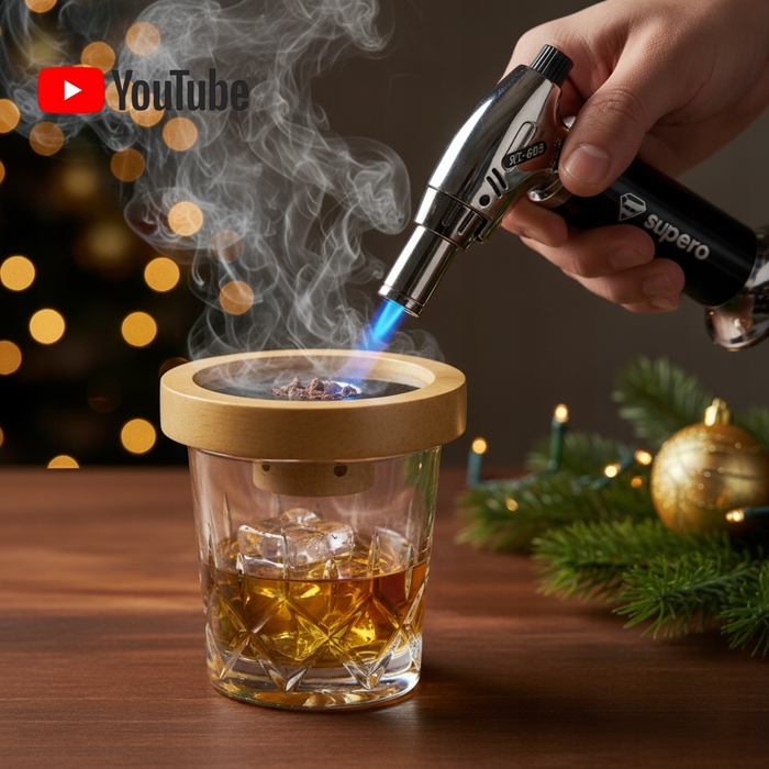 Набір для копчення віскі XXL Smoker 18в1 — ідеальний подарунок для чоловіка