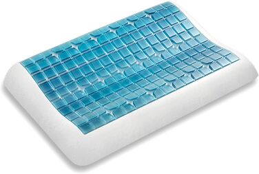 Подушка ортопедична Technogel Original Anatomic, біла, 66x42x7 см, анатомічна, 7 см висота