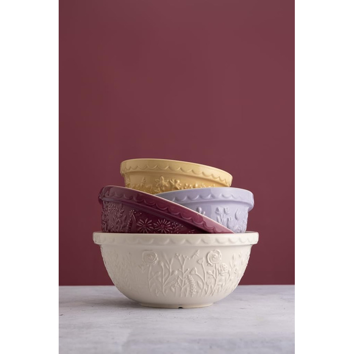 Mason Cash The Meadow Mixing Bowl Tulip 24 cm