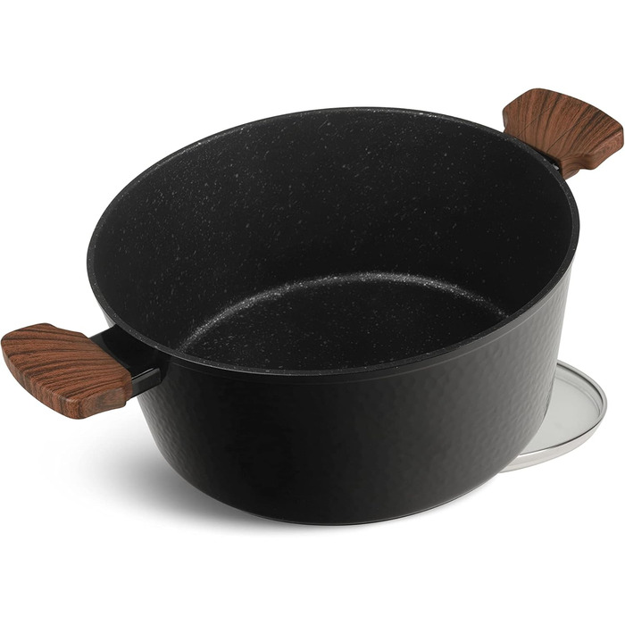 Набір каструль та сковорідок Edenberg 12 предметів з антипригарним покриттям (індукційні)