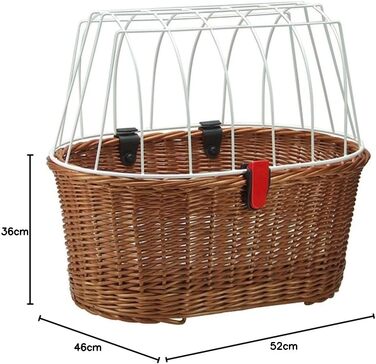 Велосумка KLICKfix чорна, M (Doggy Basket Fix) для велосипеда