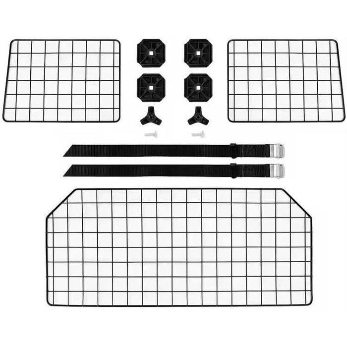 Бар'єр для собак у автомобіль SUV, авто, вантажівка - міцний дротяний бар'єр