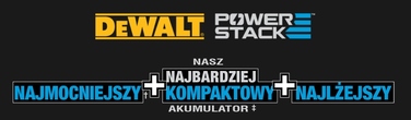 Дриль-викрутач DeWALT DCD800E1T 18V XR PowerStack, 90Нм, комплект з АКБ 1,7Аг