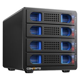 Зовнішній HDD-корпус на 4 слоти для 2.5/3.5