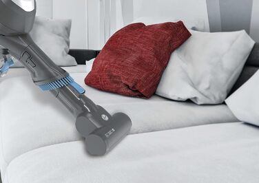 Пилголом Hoover HF122PTA011, вузький, сірий/блакитний