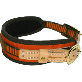 Нашийник для собак Niggeloh Schweißhalsung, оранжево-оливковий, M, 011100022
