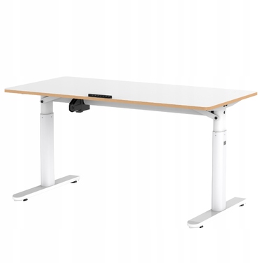Дитячий стіл Ultradesk Pulsar з електричним регулюванням висоти, білий