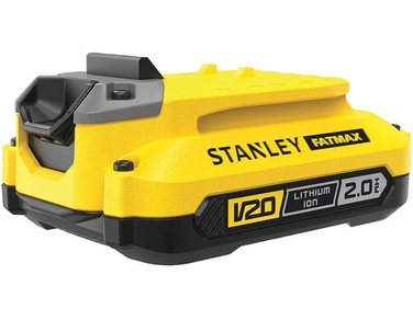 Акумуляторний ударний дриль-шурупокрут Stanley V20 18В (1х2.0Аг) SFMCD715D1K-QW