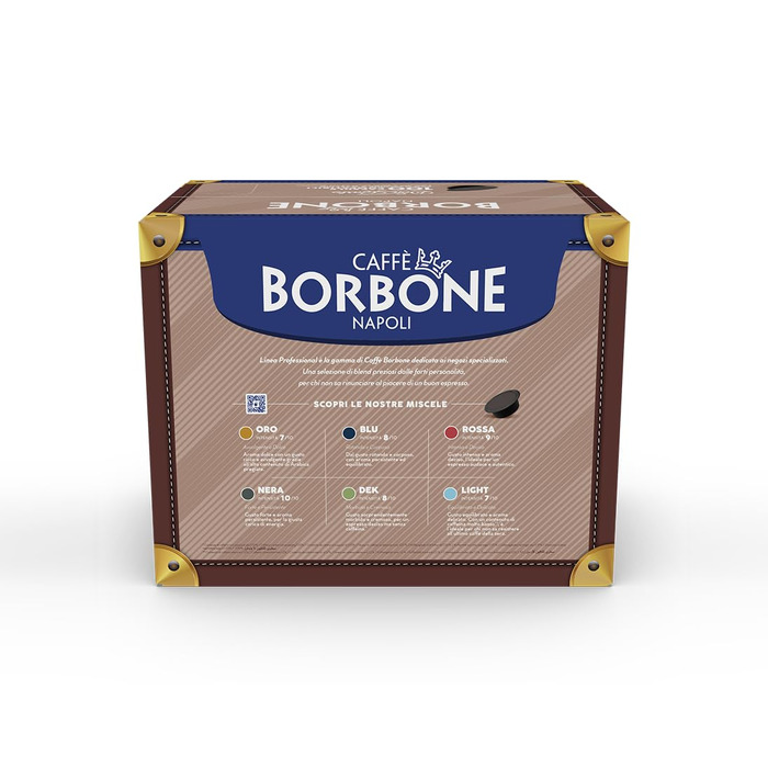 Капсульна кава Caffè Borbone Don Carlo Blaue Mischung (Синя суміш), сумісна з Lavazza A Modo Mio, 100 капсул для домашніх еспресомашин