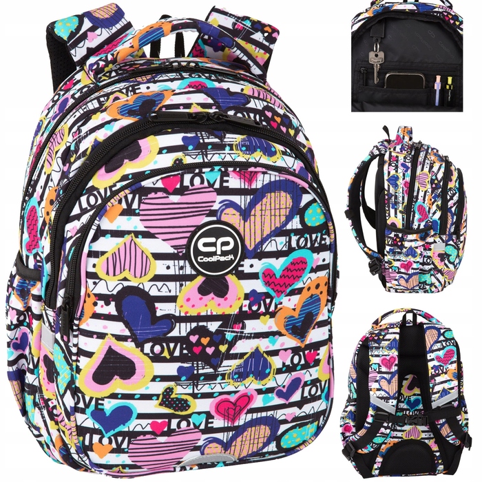 Шкільний підлітковий рюкзак Coolpack JERRY Diary для дівчинки