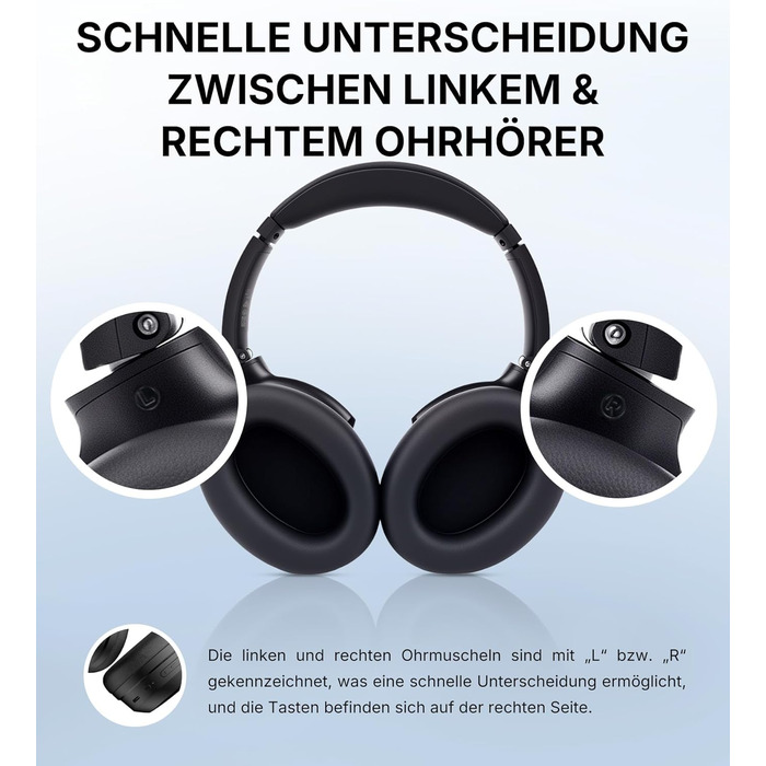 Edifier WH700NB Pro: Бездротові навушники з активним шумозаглушенням -43dB, Hi-Res Audio, Bluetooth V5.4, мульти-поінт, AI-дзвінки, швидка зарядка, сірий колір