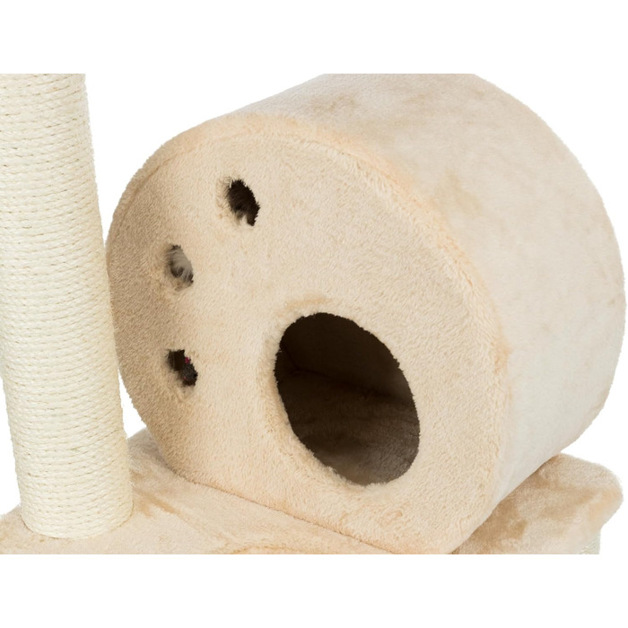 Кігтеточка TRIXIE Salamanca 138 см - багатоярусна з будиночком та лежанкою, бежева