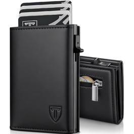 TENBST Smart Wallet 3.0: Шкіряний гаманець для чоловіків з магнітною застібкою | RFID-захист | Slim-модель | Гаманець-картхолдер