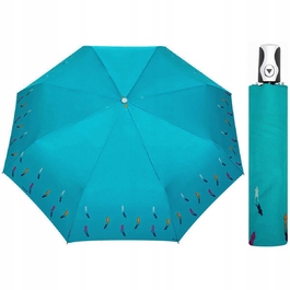 Автоматична складана парасолька F.P.Parasol з чохлом, синя