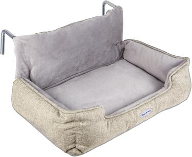 Килимок для котів на батарею Happi N Pets, лежанка для котів, підвісна, бежевий, 55x34x27 см