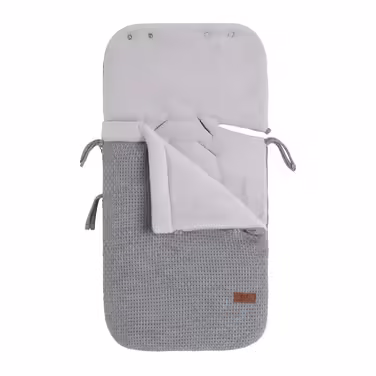 Baby's Only - Footmuff Car Seat 0+ Robust - Footmuff for Car Seat - Also for Maxi-Cosi - Wonderfully Warm - For Year-Round Use - With 3- and 5-Point Harnesses - Grey