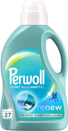 Рідкий засіб для прання Perwoll Sport для спортивного та функціонального одягу, 1.35 л (27 прань), з технологією Dreifach-Renew