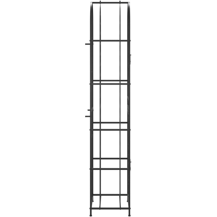 vidaXL Wine Rack 35 Bottles Metal Bottle Rack Bottle Stand Wine Cabinet (45 x 36 x 200 cm)