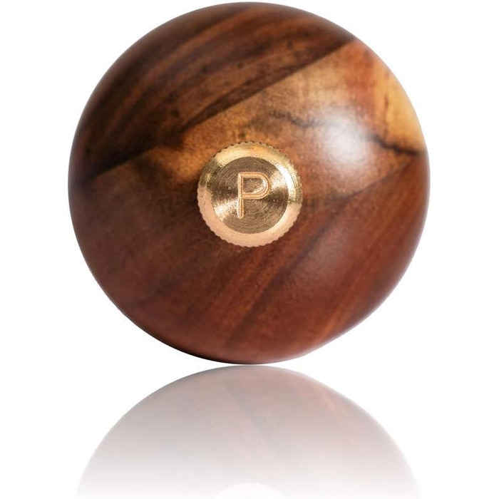 DeroTeno pepper mill made of acacia wood with stainless steel grinding mechanism, H 30 cm