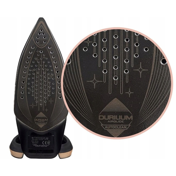 Парова праска Tefal Puregliss 8064, 3000 Вт, підошва Durilium AirGlide