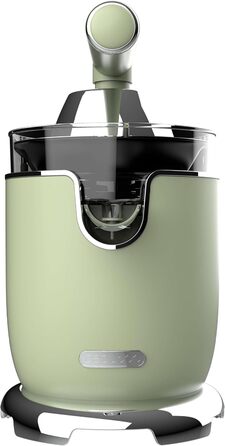 Електрична соковитискачка для цитрусових Cecotec Xqueeze RetroJuice 1000 Green - 1000W, нержавіючий фільтр, 2 конуси