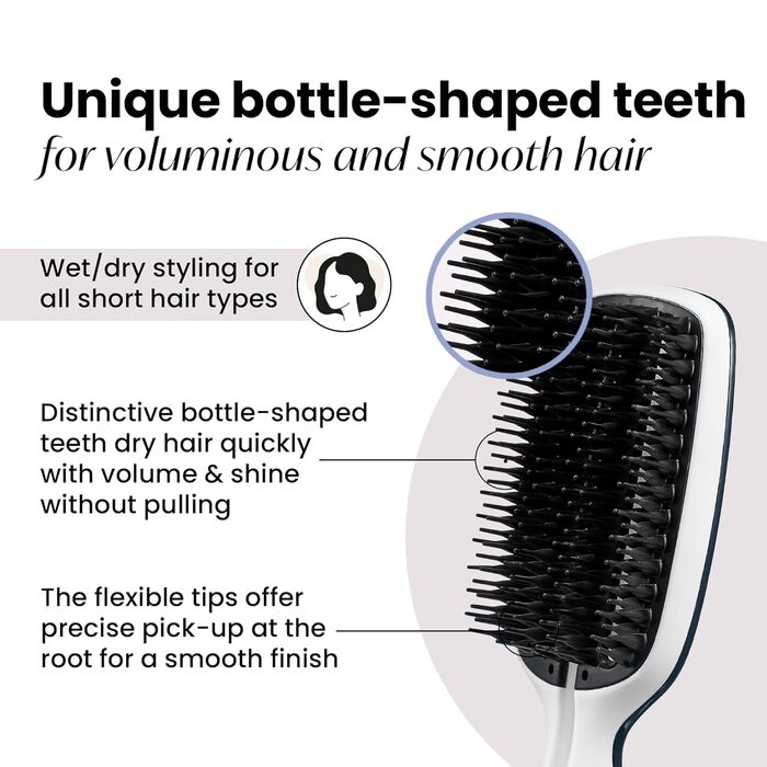Торгова щітка для волосся Tangle Teezer Blow-Styling, напівкругла, 1 шт.