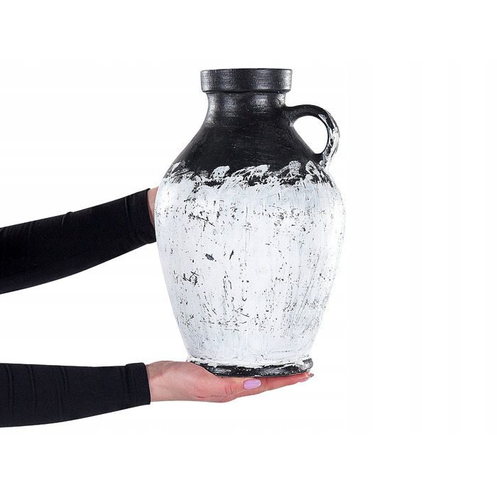 Декоративна керамічна ваза MASSALIA, 33 см, біла