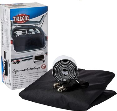 Захисний килимок у багажник Trixie, 2,30 x 1,70 м, чорний